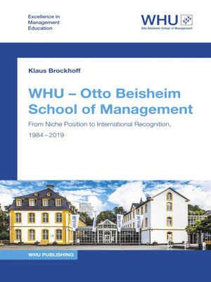 cover image of WHU – Otto Beisheim School of Management